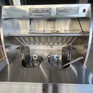 Friteuse industrielle double pression Shineho, la plus vendue, fabriquée en Chine, personnalisable, pour KFC, friteuse combinée en promotion - Product Image 3