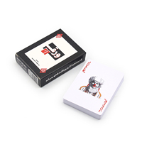 Service d'impression sur mesure de cartes à jouer durables en PVC finition brillante avec étui de rangement – Prix usine pour la publicité