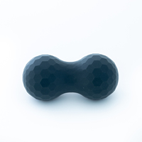 Balle de massage en silicone élastique personnalisée avec logo de couleur, pour le massage du corps, la relaxation des muscles du dos, le yoga, le Pilates, la fascia
