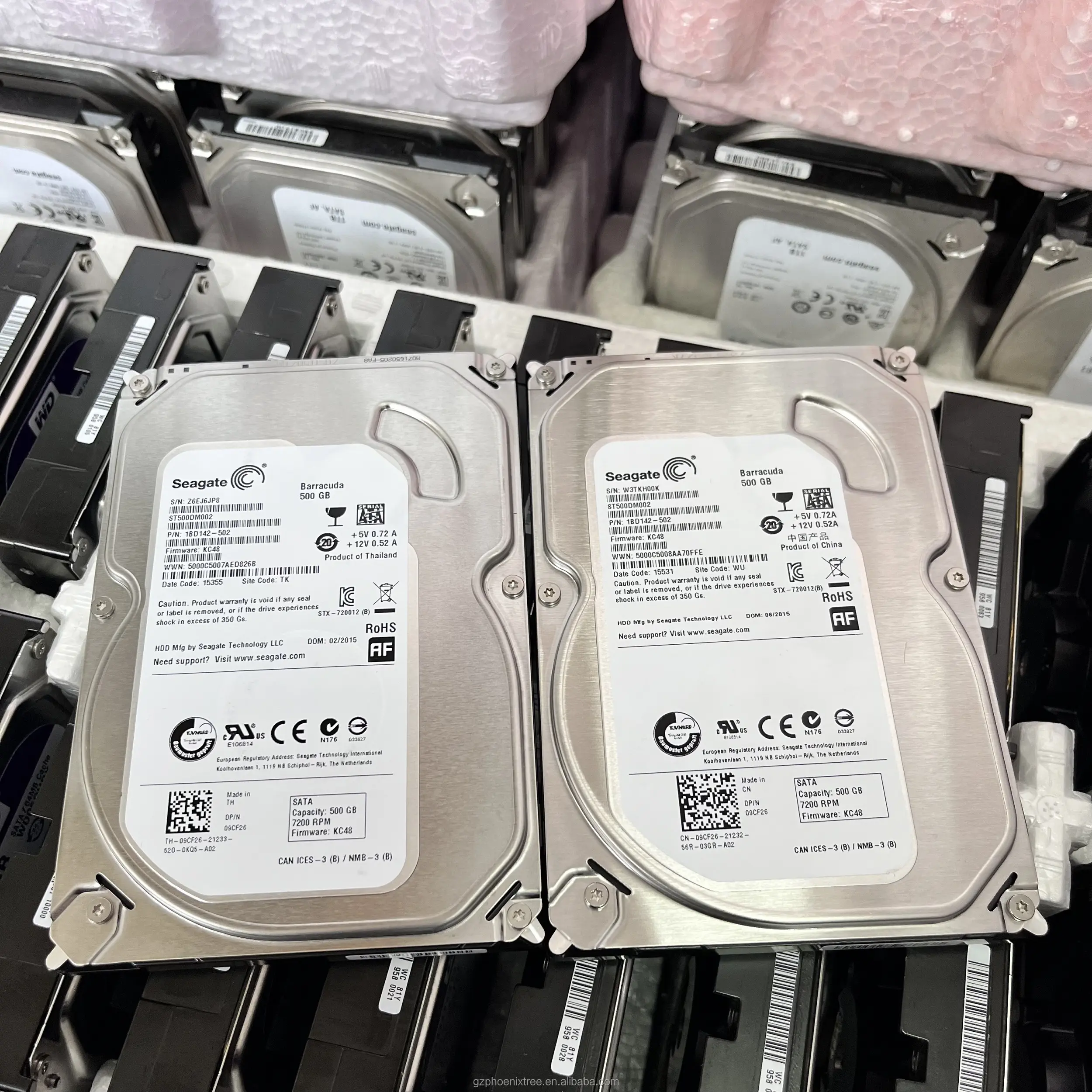 Harga grosir hard disk bekas sata 500gb HDD internal hard drive untuk desktop