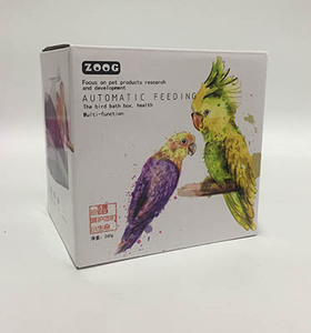 批发新塑料外部鸟屋鸟浴巢鹦鹉喂鸟器 - Product Image 6