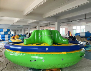 <span class=keywords><strong>Juguete</strong></span> Inflable <span class=keywords><strong>de</strong></span> Pulpo Giratorio, Pulpo UFO Inflable Acuático, Disco Giratorio Remolcable <span class=keywords><strong>para</strong></span> Embarcaciones - Product Image 4
