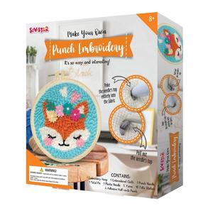 DIY juguetes golpe bordado aro kit de costura de la educación de las Artes y kit de artesanía para niños y adultos - Product Image 3