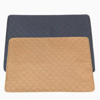 Tapis d'entraînement absorbant et antidérapant pour animaux de compagnie, lavable et réutilisable, imperméable, pour chats et petits animaux