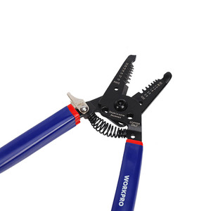 <span class=keywords><strong>WORKPRO</strong></span> Outil à main de qualité DIY Pince à dénuder et coupe-fil efficace avec fonctions de sertissage et de torsion - Product Image 6