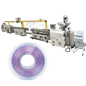 In storage 3D printer filament extrusion line RTS Automatic colorful filament making machine PLC Rainbow color filament extruder