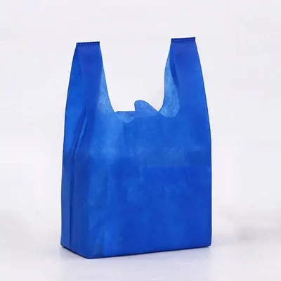 Free Sample Supermarket Etc Blank Non Woven Tote Bags Custom Customized Pouch Logo Industrial Surface Suit Color Design
