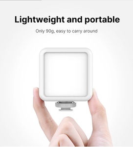 ไฟวิดีโอ LED ขนาดเล็ก <span class=keywords><strong>Ulanzi</strong></span> <span class=keywords><strong>VL49</strong></span> ความจุแบตเตอรี่ 2000mAh แสง 5500K สำหรับกล้องถ่ายรูป โทรศัพท์มือถือ ถ่ายภาพ วิดีโอ - Product Image 6