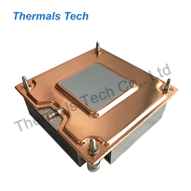 Aluminum fin copper vapor chamber Heat Sink for 1700/115X/1200 server desktop computer Cpu Cooler