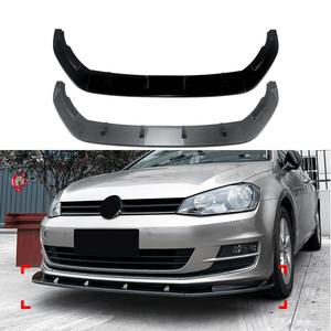 <b>For</b> Volkswagen Golf MK7 2013-2016 Exterior Accessories <b>Car</b> Front Bumper Lip Splitter <b>Diffuser</b> Spoiler Bumper Apron Body Kit - Product Image 1