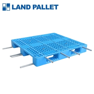 1200x1000x150mm heavy duty 8 steel <strong>bars</strong> reinforced hdpe large 4 way entry euro plastic <strong>pallet</strong> - Product Image 6