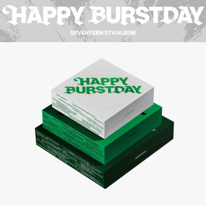 KPOP SEVENTEEN 5ème album HAPPY BURSTDAY CD officiel de collection Bluewave pour tous les âges, cadeau de merchandising pour les fans du groupe de K-pop coréen - Product Image 2