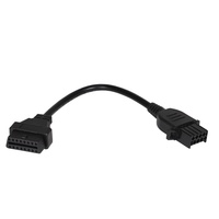 Conector de 8 pines a 16 pines hembra J1962 OBD2 personalizado OBDII, Cable OBD de 16 pines para diagnóstico de mantenimiento de camiones