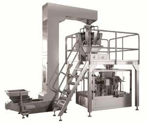 Machine d'emballage automatique multifonctionnelle pour snacks, fruits secs, bœuf séché et raisins en doypack - Product Image 6