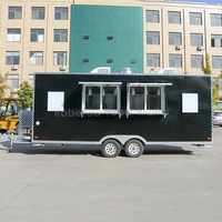 Robetaa remorque de caravane alimentaire remorque de camion de nourriture restaurant mobile entièrement équipé imbisswagen foodtruck