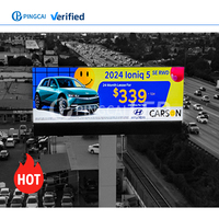 Shenzhen açık su geçirmez P2.5 P3 P4 P5 P6 Led reklam ekranı büyük standı dijital Billboard açık Led ekran