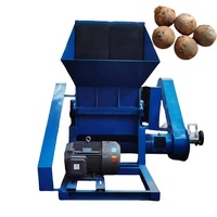 Déchiqueteur de fibre de coco de cosse de noix de coco Extracteur de fibre de cocotier Machine d'extraction de fibres de noix de coco