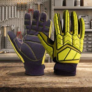 Gants de sécurité TPE personnalisables, résistants à la chaleur, résistants aux déchirures, 7 oz, résistants aux chocs, résistants aux coupures, pour l'industrie pétrolière, gazière et minière, directement de l'usine - Product Image 5