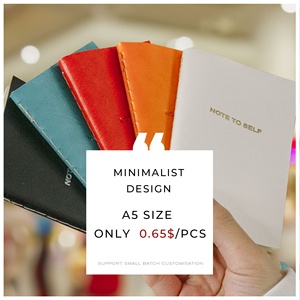 Tùy chỉnh giấy PU da softcover khâu Tạp Chí nhà máy giá lưới A5 A6 A7 Kích thước kế hoạch máy tính xách tay cho sinh viên - Product Image 2