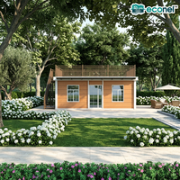 Maison conteneur mini pliable UPS à faible coût, entrepôt préfabriqué, design ferme, résistant aux tremblements de terre et au vent, installation thermique