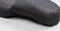 GANE GANE-MTC26 Funda de Asiento de Motocicleta Deportiva de Lujo Personalizada F900GS, Juego Completo de 2 Piezas de Cuero Genuino, Universal para las Cuatro Estaciones, 2 Años de Garantía
