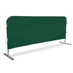 Bannière de signalisation double face portable en tissu pour barrière, vente en gros, fabricant économique pour la publicité et le contrôle des foules - Product Image 3