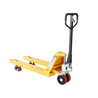 Montacargas Hidráulico Manual para Camiones, Carretilla Elevadora Pequeña de 2T 3T, Transpaleta Hidráulica para Carga y Descarga