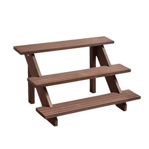 رفوف تخزين خشبية للعرض المنزلي بسعر الجملة الرخيص، مجموعة رفوف تخزين خشبية بـ <span class=keywords><strong>3</strong></span>/4/5 طبقات صديقة للبيئة - Product Image 3