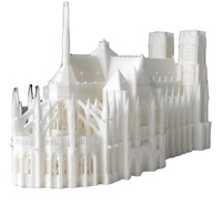 Services d'impression 3D personnalisés pour modèles architecturaux Matériaux plastiques pour l'industrie immobilière et la conception architecturale