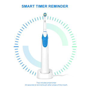 Spazzolino Elettrico Ricaricabile <span class=keywords><strong>B</strong></span> <span class=keywords><strong>Oral</strong></span> per Adulti, Nuova Versione Aggiornata IPX7 con Testine Sostituibili - Product Image 5