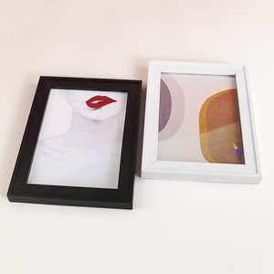 5 Colors Black White Solid Wood A1 A2 A3 <strong>A4</strong> 8X10 11X14 Inch Picture Photo <strong>Frame</strong> <strong>with</strong> Mat <strong>Mount</strong> - Product Image 5
