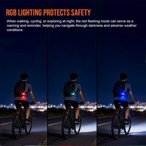 Lampe à clip TrustFire MINIC 800 lumens, 5 en 1, projecteur, lampe torche plate magnétique RGB, rechargeable par USB C, lampe torche porte-clés - Product Image 4