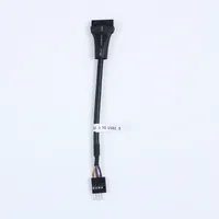 Cable convertidor de 15cm de 20 pines a 9 pines, adaptador de puente de cable USB2.0 USB3.0 de 20 pines macho a 9 pines hembra, cable de extensión para placa base de PC