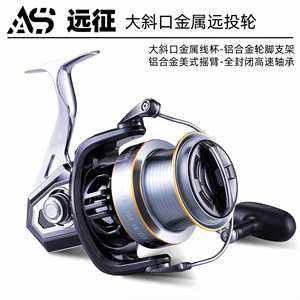 NOUVEAU Moulinet Spinning en Alliage d'Aluminium Série AC 3000 6000 12000 5+1BB 5.1:1 avec Poignée CNC, Haute Vitesse et Poignée Interchangeable pour la Pêche au Lancer - Product Image 3