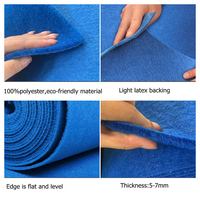 Tapis rouge décoratif pour mariage, décoration pour événements, 2 pièces