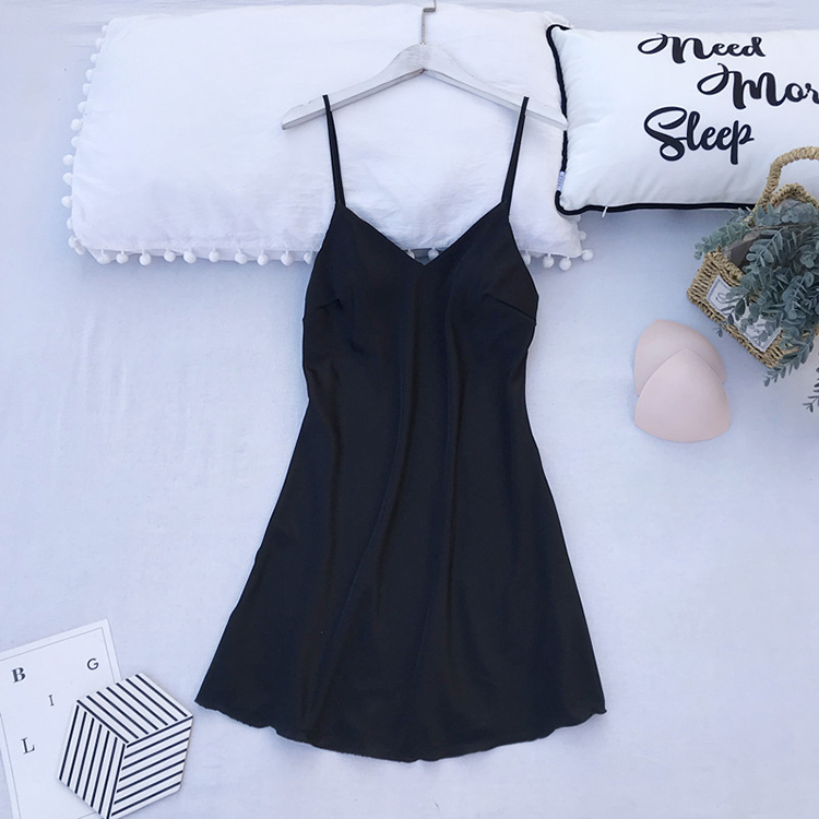 silk night dress sex Women's Sexy Silk Satin Sleepwear Dress at  999.00