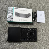 Nouveau produit à succès B089 Clavier portable sans fil Bluetooth pour tablettes, smartphones et ordinateurs portables