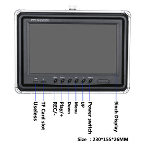 100M Fish Finder with 360 Degree Rotating Panoramic Viewing Camera and DVR Recorder Function for Lake Fishing - Product Image 4