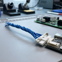 Ensemble de câbles anti-vibrations à pas de 2,0 mm, faisceau de câbles en cuivre étamé pour équipement électronique de circuits imprimés
