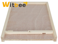 Nueva Tabla Inferior para Colmena Langstroth con Reductor de Entrada, Abeto Chino, para 8/10 Cuadros