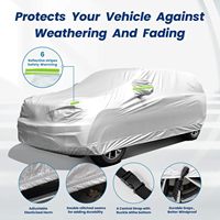 Housse de voiture complète MELCO SUV, imperméable, résistante aux intempéries, protection contre les UV, la grêle et la neige, polyester, 100% protection UV, universelle