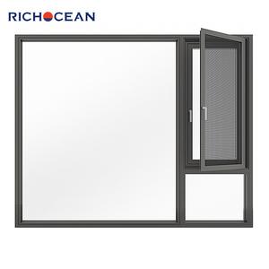 Richocean nhà thiết kế hiện đại Swing fenster cửa sổ kính nhôm cửa sổ với cửa sổ cố định bên - Product Image 2