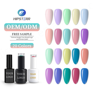 Esmalte de Uñas en Gel UV de Larga Duración y Alta Calidad, Color Pastel, Buena Cobertura, Muestra Gratis, Marca Privada, Esmalte de Uñas en Gel UV Removible - Product Image 1