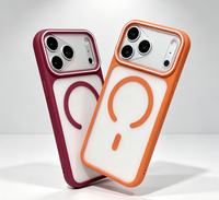 Coque de téléphone magnétique givrée multicolore très vendue pour iPhone 18 Pro Max, Fundas Para Celulares pour iPhone 15 Pro Max 16 17 18