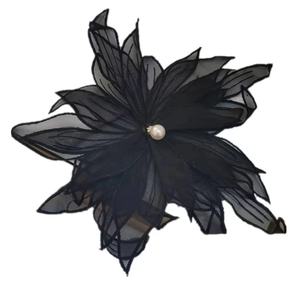 ZSY Organza tessuto Tulle fiore per la decorazione del vestito fiore di nozze per applique patch fiore in rilievo sposa - Product Image 2