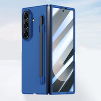 Dernier Modèle 2025 : Coque Pliante PC Givrée et Colorée de Gros, Fabriquée à Guangzhou, avec Film Protecteur et Stylet Inclus pour Samsung Galaxy Z Fold 7