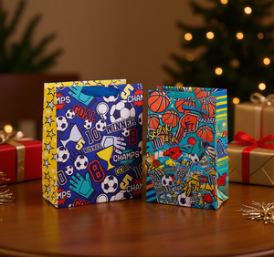 Borsa regalo Mi House Market 18x10x23 cm, colori misti, in tessuto non tessuto, stile alla moda per feste e celebrazioni - Product Image 2