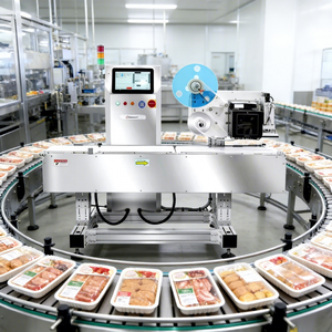 Máquina Etiquetadora Automática de Alta Velocidad para Latas, Botellas, Bolsas y Cajas de Alimentos y Bebidas - Product Image 1