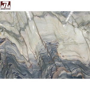 เคาน์เตอร์ด้านบนโต๊ะกาแฟ/รับประทานอาหารกระเบื้องพื้นหินธรรมชาติหรูหราหินอ่อนอิตาลีมีความสามารถ - Product Image 6