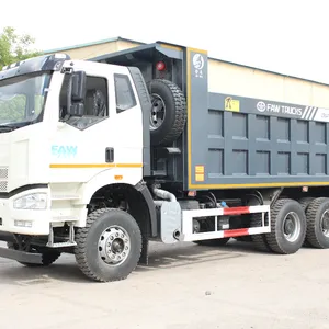 FAW Baru Tipper Truck Perdagangan Cover Sistem Tipper Truck 6X4 Truk untuk Penjualan Di China